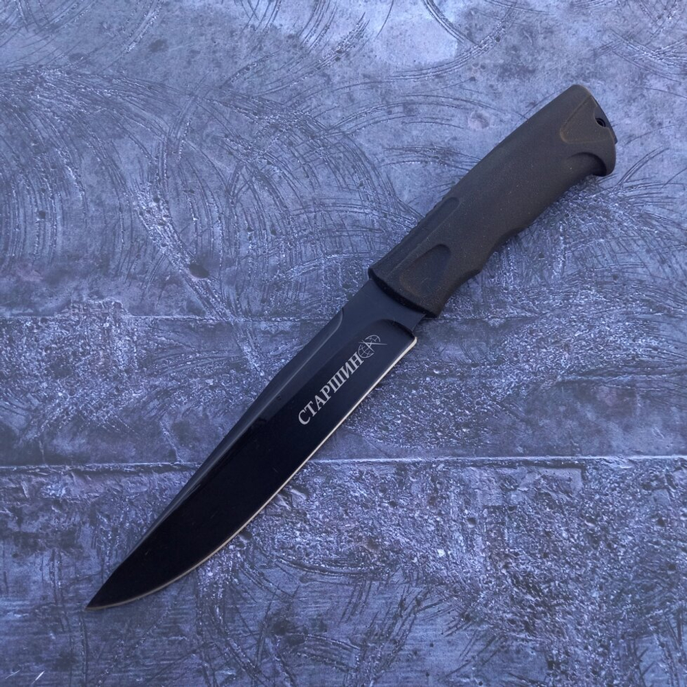 Нож тактический VD74B "Старшина" антибликовый Pirat