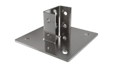 Опора напольная увеличенная 200х200 х.ц.