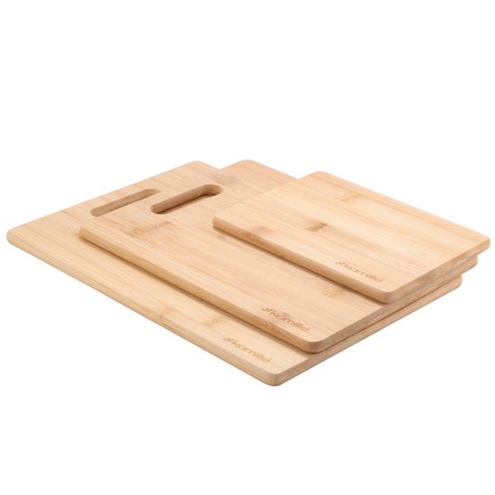 Набор разделочных досок из бамбука Kamille KM-10078 (3 шт)