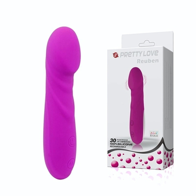 Перезаряжаемый вибромассажер Reuben - 14,2 см. (Цвет: лиловый)