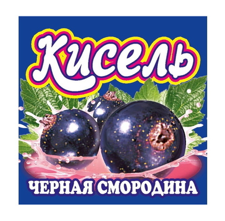 Кисель Черная смородина 170г. Royal Food