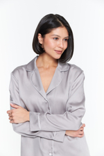 Пижама из тенселя с кантом - размер S