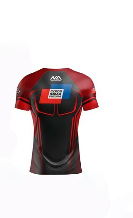 Рашгард NEW ARMOR СОЮЗ ММА  Красный