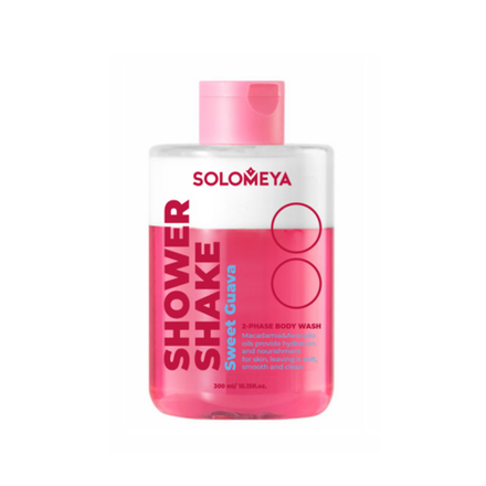 Solomeya Гель-шейк для душа СЛАДКАЯ ГУАВА Shower Shake Sweet Guava 300 мл