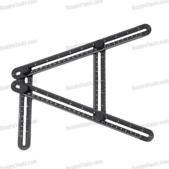 Металлическая линейка с фиксацией углов