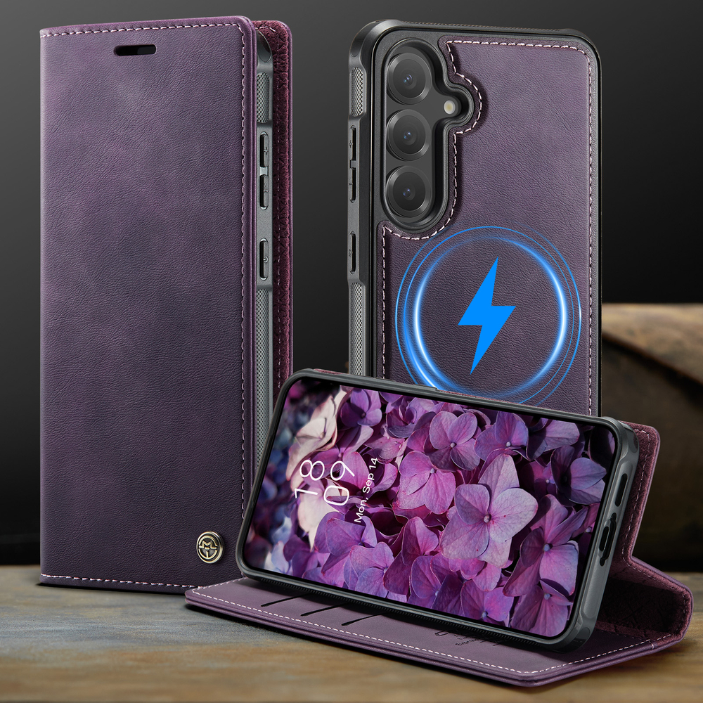 Чехол-кошелек CaseMe 2 in 1 MagSafe Samsung Galaxy S25