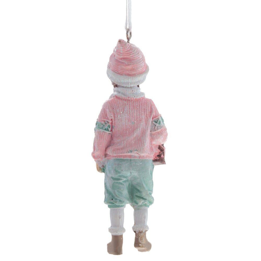 GAEM Изделие декоративное подвесное "Девочка/Мальчик", L5 W4 H11,5 см, 6в.