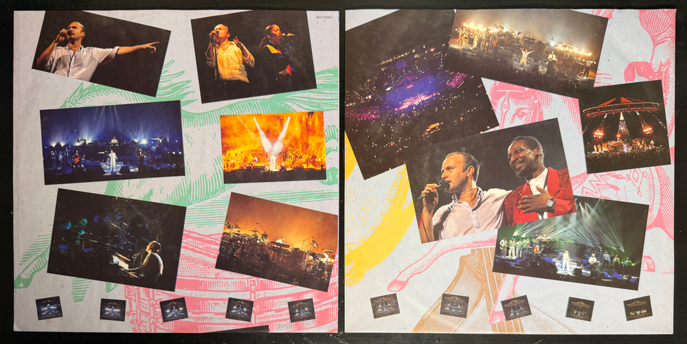 Phil Collins – Serious Hits...Live! 2LP (Европа 1990г.)