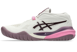 Женские теннисные кроссовки Asics Gel-Resolution X - sofr oat/dark aubergine