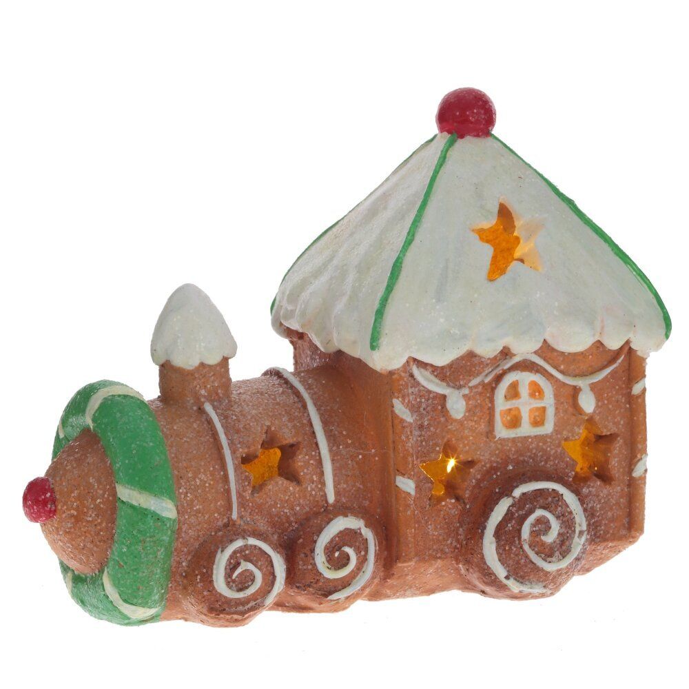 GAEM Фигурка декоративная с подсветкой "Паровозик"(LR44x2), L15,5 W8 H12 см