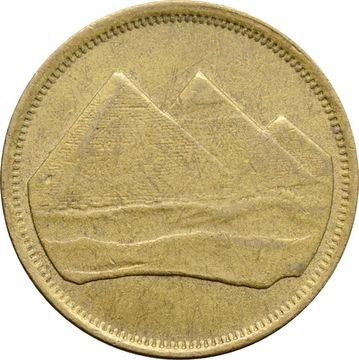 5 пиастров 1984 Египет. Большая цифра номинала