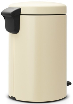 Ведро Brabantia NewIcon 12л миндальное вид сзади