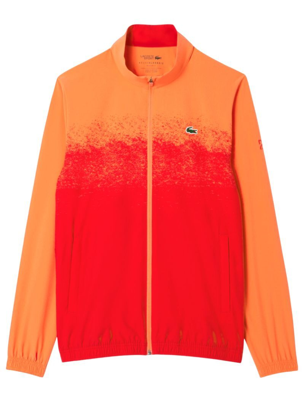 Мужской теннисный костюм Lacoste Tennis x Novak Djokovic - Оранжевый