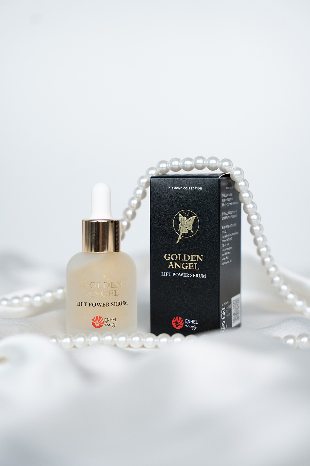 Подтягивающая сыворотка Enhel Beauty Golden Angel Lift Power Serum