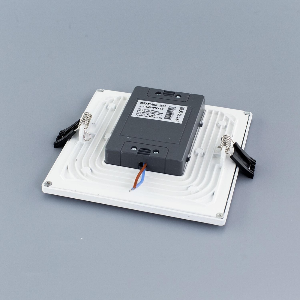 Citilux Омега CLD50K150N LED Встраиваемый светильник с диммером Белый