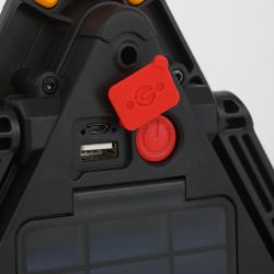 Фонарь автомобильный ЭРА AA-801 аккумуляторный, светодиодный, аварийный знак [15 Вт, COB+LED, power bank]