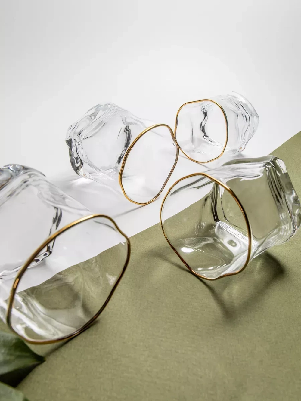 Набор бокалов для виски 6шт изогнутые