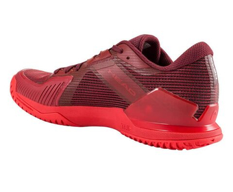 Мужские кроссовки теннисные Head Sprint Pro 4.0 - red/dark red