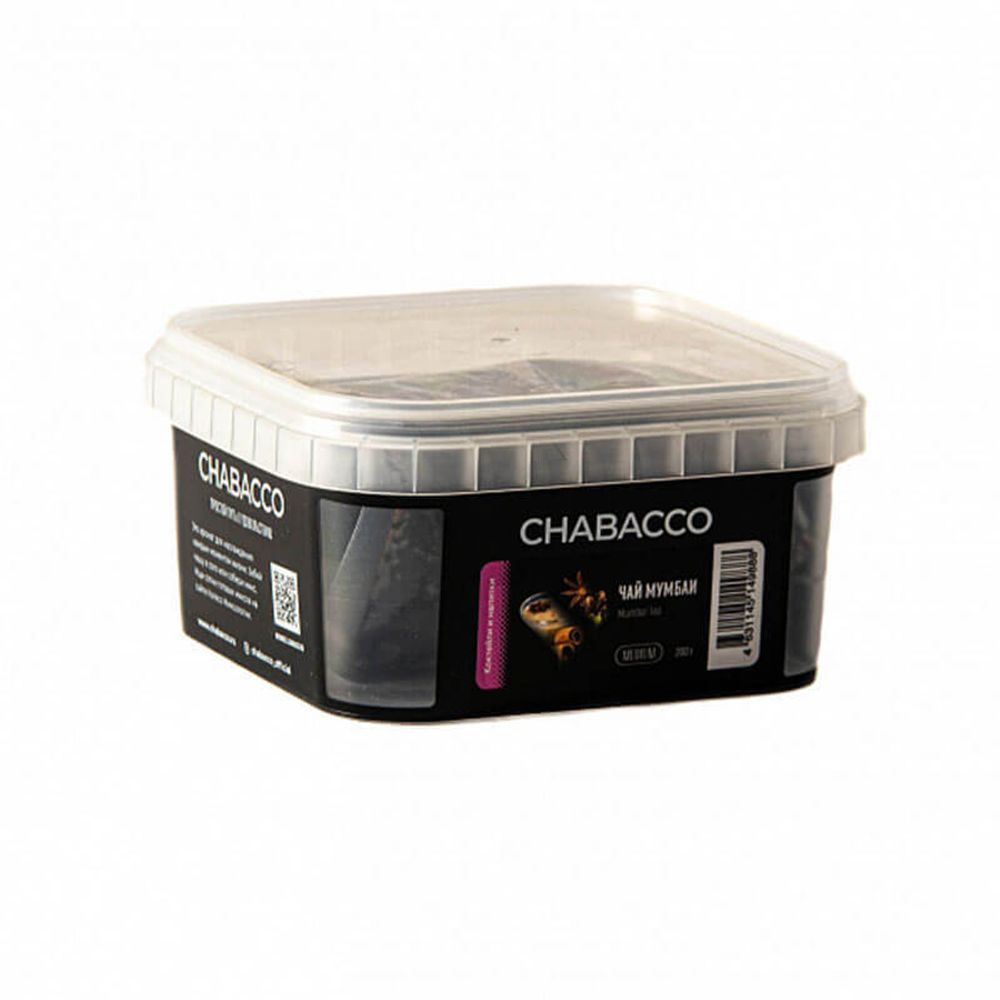 Бестабачная смесь для кальяна Chabacco Mix - Mumbai Tea (Чай Мумбаи) 200 гр.