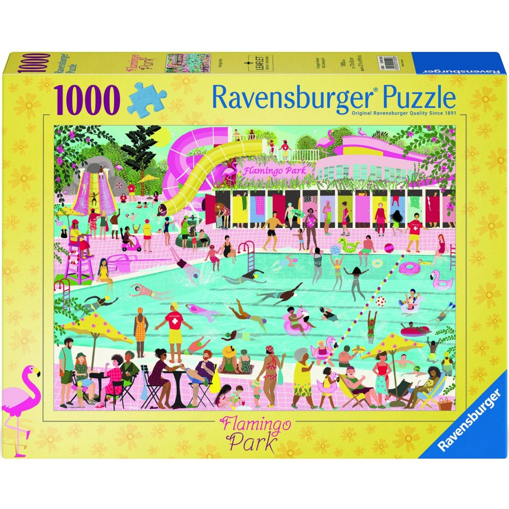 Пазл Ravensburger 015208 Парк фламинго 1000 элементов 015208 — фото 1