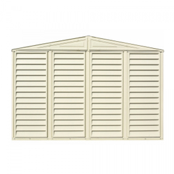 Сарай-хозблок пластиковый для дачи SidePro (84,6*318,7*233,2 см)