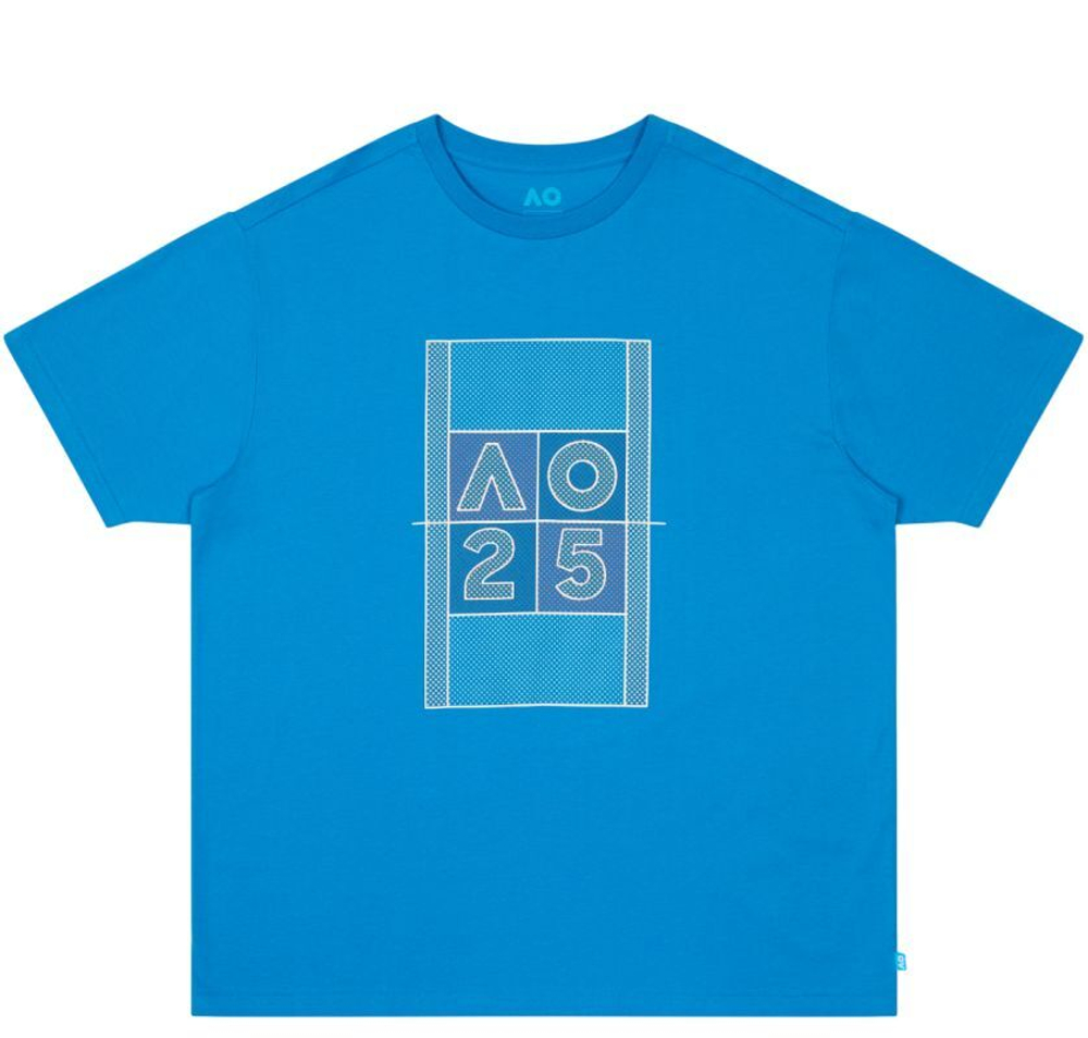 Мужская теннисная футболка Australian Open Dated Court - небесный