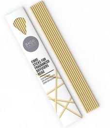 Палочки для ароматического диффузора фибра 23 см бежевые, Bago home