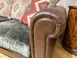 Диван "Корнер Олива" миди