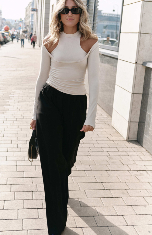 Лонгслив двойной