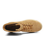 Jeep Cow Split Leather Work Boots Men"s Earth Yellow