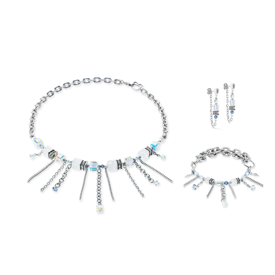 Серьги Coeur de Lion Crystal-Silver 3020/21-1817