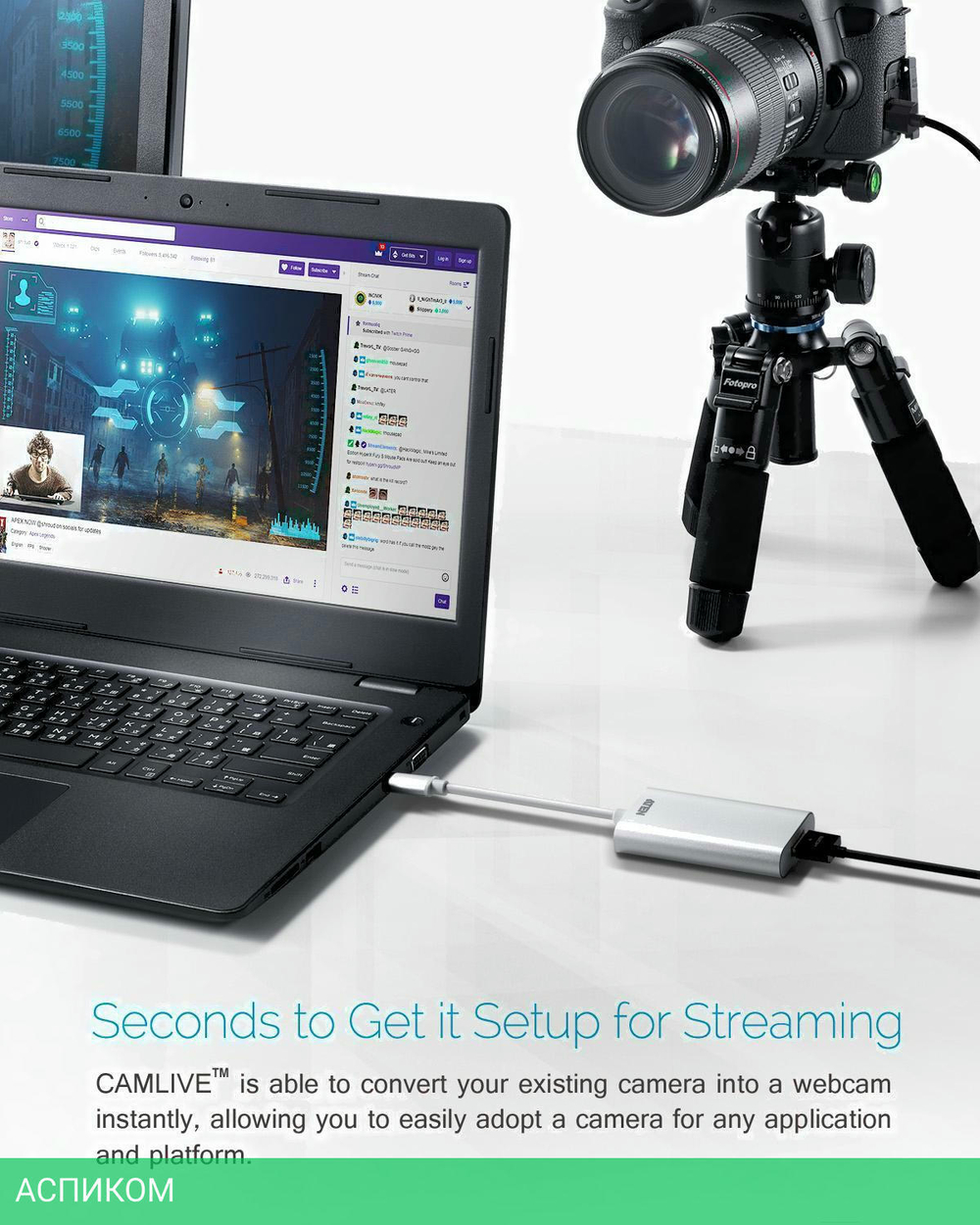 Устройство видеозахвата Aten CamLive UC3020 (UC3020-AT)