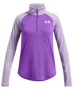 Футболка для девочки Under Armour Girls' UA Tech Graphic 1/2 Zip