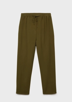 Струящиеся брюки со шнуром