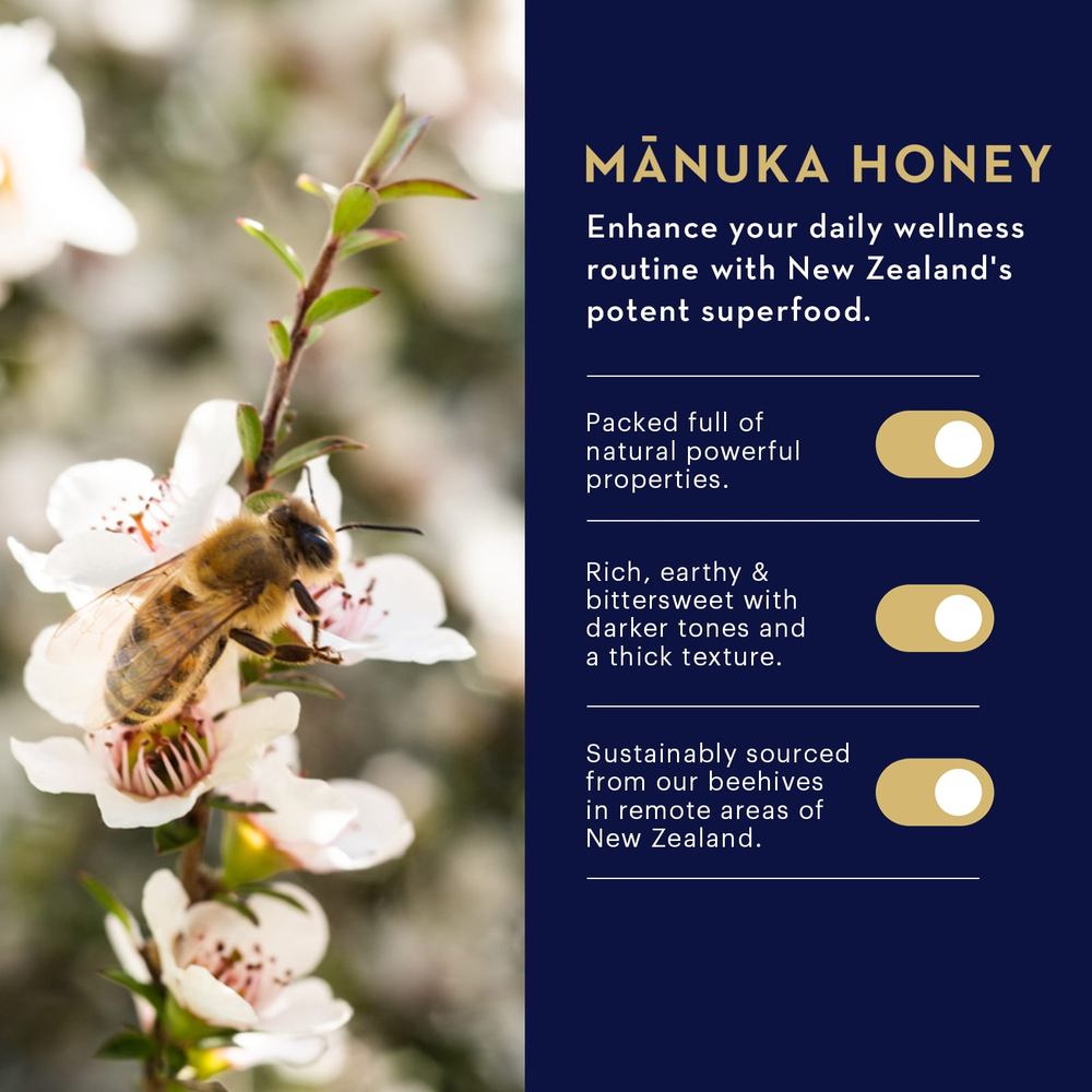 Manuka Health, Леденцы с медом Manuka, натуральная черная смородина, MGO 400+, 58 леденцов
