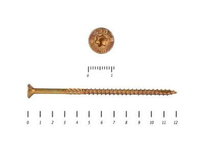 Саморез конструкционный по дереву 6*120 HIMTEX потайной