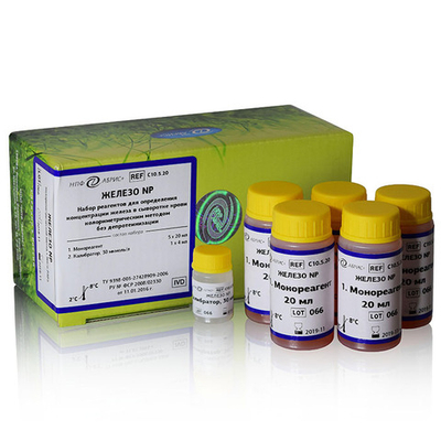 Железо, Абрис (Nitro-PAPS, б/депротеинизации), 5х20мл, А10.5.20, 1уп.