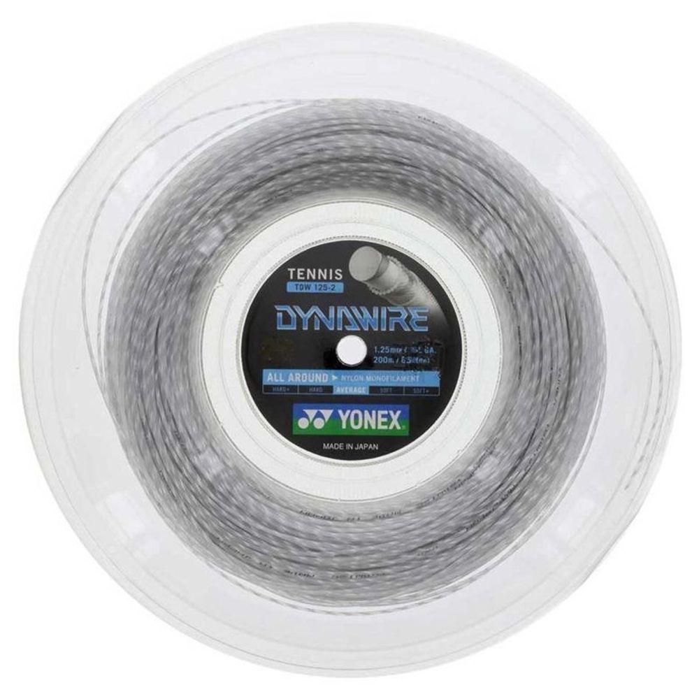 Теннисные струны Yonex Dynawire (200 m) - white/silver