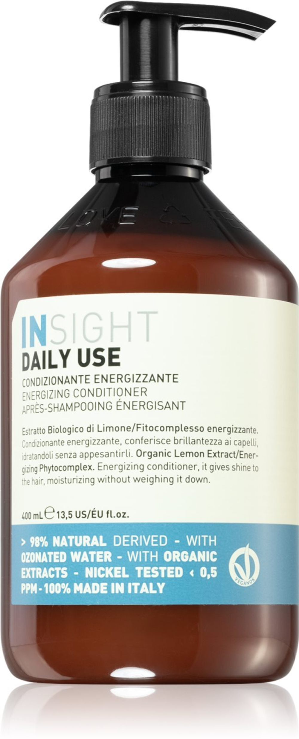 INSIGHT Daily Use - кондиционер для ежедневного использования для волос /   400  ml  / GTIN 8029352353451