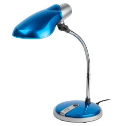 Настольный светильник ЭРА NE-301-E27-15W-BU синий | Настольные светильники под лампу