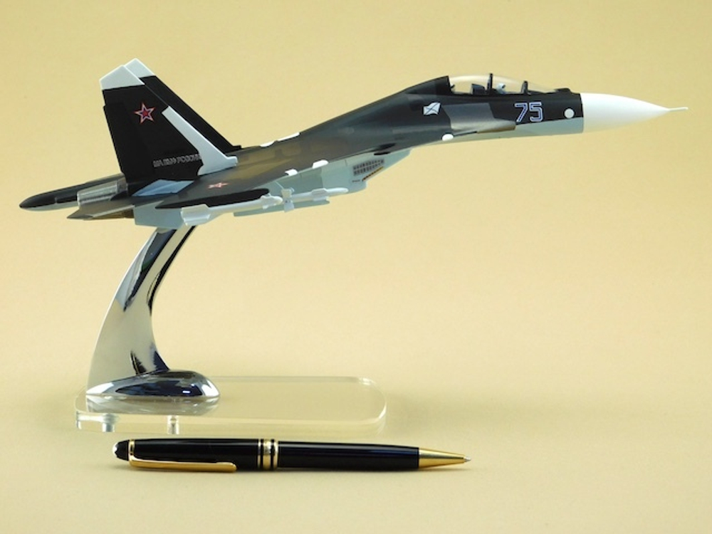 Модель самолета Су-30СМ (М1:72, ВМФ России, RF-34013, 75)
