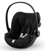 Коляска 3 в 1 Cybex Priam IV Rosegold и автокресло Cloud G i-Size Moon Black Off White