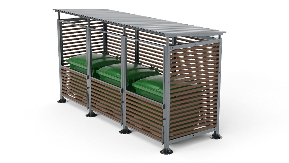 Контейнерная мини-3 дерево SK00375