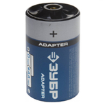 Адаптер для батареек и аккумуляторов Зубр  59278-4D с AA на D 4 шт