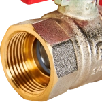 Кран шаровой полнопроходной ROMMER - 3/4" (ВР/ВР, PN40, ручка-бабочка)