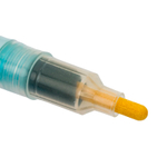 Маркер меловой "MunHwa" Chalk, 3мм, круглый, быстросохнующая основа , голубой, 1шт/уп