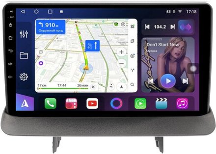 Магнитола для Opel Mokka 2012-2016 (рамка тип 2) - FarCar BM9-7061F2 монитор 9" QLED на Android 13, ТОП процессор, 4Гб+32Гб, CarPlay, 4G SIM-слот