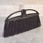 Щетка-метла для улицы "Etna" Black, жесткая щетина (черный)