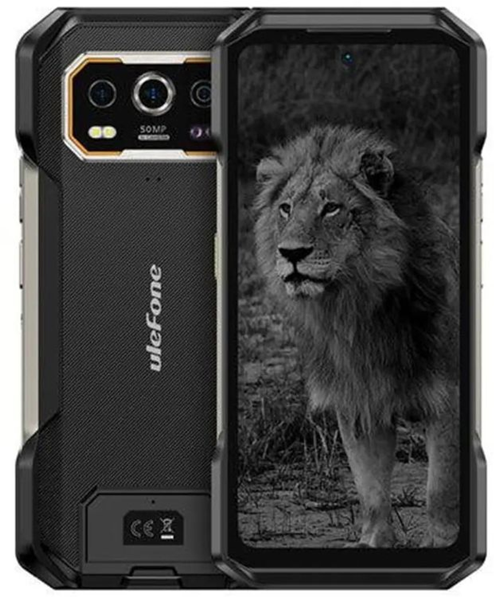 6.78" Смартфон ULEFONE Armor 27 Pro 12/256Gb,  NFC,  IPS,  120Гц,  10600мAч,  черный