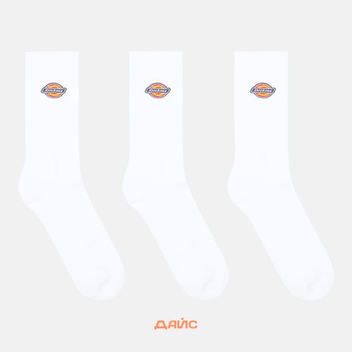 Носки Dickies Valley Grove Socks 3 Pairs артикул:DK0A4X82WHX1 - купить в магазине Дайс